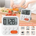Küchenuhr Eieruhr Stoppuhr Timer Küchen Küchenwecker Digital Kurzzeitmesser NEU