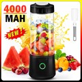 Akku Smoothie Mixer USB Tragbarer Elektrisch Maker 400ML Mini Standmixer Mixer