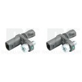2X NK ABS-SENSOR RADDREHZAHL HINTEN PASSEND FÜR ABARTH 600E ALFA ROMEO JUNIOR