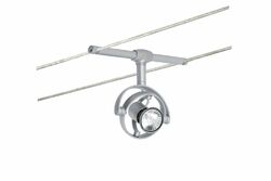  Paulmann Wire System LightEasy Spot Mac² R 1x20W GU4 Chrom matt 12V Kunststoff
