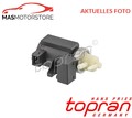 DRUCKWANDLER TURBOLADER TOPRAN 639 910 I FÜR OPEL ASTRA J,ZAFIRA TOURER C