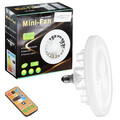 30W Deckenventilator Mit Beleuchtung Fernbedienung LED Deckenlampe Schlafzimmer