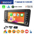 7'' Autoradio Carplay Android 13 2+32G GPS DAB MIK KAM Für Audi A3 S3 RS3 8V 8PA