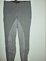 * Lauria Garrelli *Damen / Mädchen Reithose, Vollbesatz, Gr. 40, grau