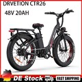 DRVETION CTR26 EBIKE 26 Zoll Elektrofahrrad 48V 20AH E Mountainbike Ölbremse