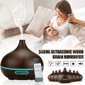 Luftbefeuchter Ultraschall Duftöl 7 LED Licht Aroma Diffuser Humidifier Diffusor