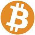10x Bitcoin Logo ₿ BTC Aufkleber Crypto Sticker Rund ⌀3cm einseitig UV-Beständig