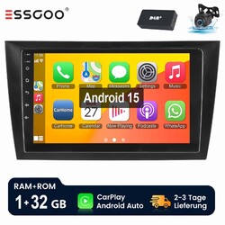 DAB+ Android 15 1+32G Carplay Autoradio GPS WIFI BT Für VW GOLF VI 2008-2012 KAM