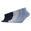 s.Oliver Unisex Socken, 8er Pack - Quarter, einfarbig