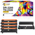 4Toner + 1Trommel Compatible With Brother TN-2220 DR-2200 HL-2135W 2230 MFC7360N