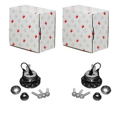 2X NK RADLAGER-SATZ VORNE HINTEN BEIDSEITIG PASSEND FÜR FIAT CROMA OPEL SIGNUM