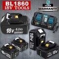 12Ah 8Ah 6Ah Akku Für Makita BL1860B BL1830 18V LXT Li-ion BL1850 / Ladegerät DE