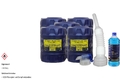 100L MANNOL 4-Takt Plus 10W-40 API SL JASO MA2 Motorradöl inkl. Auslaufhahn 