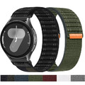 Sport Nylon Armband Für Samsung Galaxy Watch FE/7/6/5/4/3 44 40mm Classic S3 S2