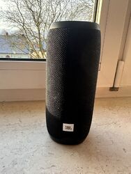 JBL LINK 20 Tragbarer Smart- Lautsprecher Box | Google Assist. | WLAN | Schwarz