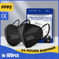 FFP2 Maske 5-lagig zertifiziert Atemschutz Mundschutz Masken Gesichtsschutz NEU