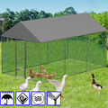 Wasserdicht Hühnerhaus Hühnerstall Geflügelstall Voliere + Dach Tierarten PVC DE