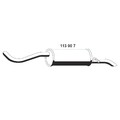 ERNST 113007 Endschalldämpfer für VW Fox Schrägheck (5Z1, 5Z3, 5Z4) Auspuff