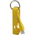 Renkforce USB-Kabel USB 2.0 USB-A Stecker, USB-C® Stecker 0.15 m Gelb Schlüss...