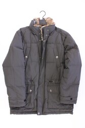 ✨ Camp David Winterjacke Regular Jacke für Herren Gr. 50, M grau aus Nylon ✨