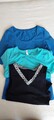 3 Fitness- / Sport- und Freizeit- Shirts, Gr. S (XS), gebr.