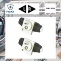 2x ORIGINAL® Delphi Radbremszylinder Vorne, Hinten, Links, Rechts für Opel