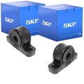 2X SKF QUERLENKERLAGER BUCHSE HINTEN UNTEN VORDERACHSE passend für JEEP COMMANDE