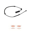 TRW BREMSBELÄGE + WARNKONTAKT VORNE passend für BMW 3er E46 + Z4 Roadster E85