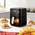 6L Heißluftfritteuse Air fryer 1500W Backofen Fritteusen Heißluft Friteuse Grill