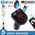 KFZ Bluetooth FM Transmitter Auto Radio MP3 Player USB Ladegerät Adapter