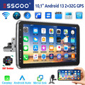 Android 13 2+32G Carplay Autoradio GPS Navi 1 DIN RDS BT 360° Drehbar Bildschirm