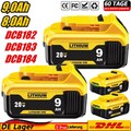 Für DeWalt 18V 9,0Ah 8,0Ah DCB184 Akku XR Li-Ion Batterie DCB182 DCB184-XJ Neu