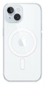 Apple Clear Case mit MagSafe Cover für Apple iPhone 15  Transparent
