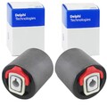 2x DELPHI QUERLENKERLAGER BUCHSEN VORDERACHSE passend für AUDI A4 A6 A8 ALLROAD 