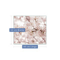 Herdabdeckplatte Abdeckung Ceranfeld Abdeckplatte Rosa Schneidebrett Glasplatte