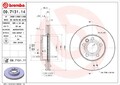 BREMBO 2 Bremsscheiben Coated Disc Line belüftet 280 mm (09.7131.11) |