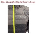 Jacke Columbia Powder Lite Hooded Jacket, Herrenjacke  grau, Größe M