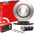 BREMBO Bremsenset Hinten Bremsscheiben Beläge für OPEL INSIGNIA Caravan INSIGNIA