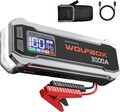 WOLFBOX 3000A Auto Starthilfe Jump Starter Ladegerät 12V Booster Powerbank KFZ