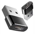 2x USB A zu USB C Adapter OTG USB-Stick für Samsung iPhone Xiaomi MacBook Buchse