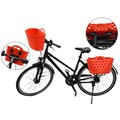 Shopper-Korb Lenker-Korb Schnell-Befestigung Fahrrad-Korb + Halterung Einkauf