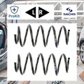 2x ORIGINAL® Sachs Fahrwerksfeder Vorne für VW Passat Variant Passat Passat Cc