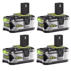 2X Original Für Ryobi Akku 18V 12,0Ah HP Lithium ONE Plus RB18L50 P108/Ladegerät