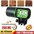 Fischfutterautomat Teich Futterspender Aquarium Fischfutter Futterautomat Timer