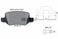 TEXTAR 2313805 TEXTAR Bremsbelagsatz, Scheibenbremse für MERCEDES-BENZ