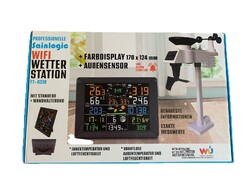 sainlogic FT-0310 Professionelle WLAN Internet-Funk Wetterstation Wifi