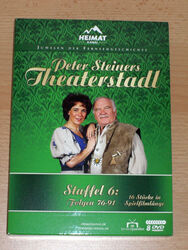 Peter Steiners Theaterstadl Staffel 6: Folgen 76 bis 91 (8 DVD) - Neuwertig!