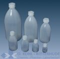 Enghalsflasche PE Kunststoff Plastik rund 10 - 2000 ml Laborflasche mit Deckel
