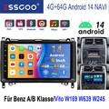 4G+64G Android 14 Autoradio GPS NAVI Für Mercedes Benz Sprinter 2006-2017 SWC BT