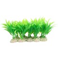  10 Pcs Künstliche Wasserpflanzen Graslandschaftsdekor Simulationsgras